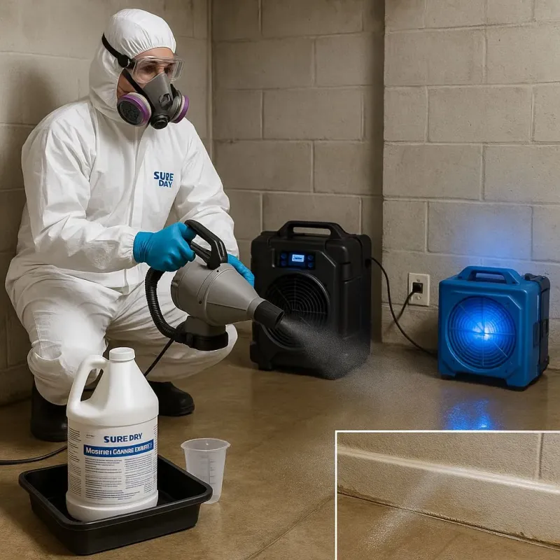 Sanitization and Odor Removal process in Bridgeville, DE