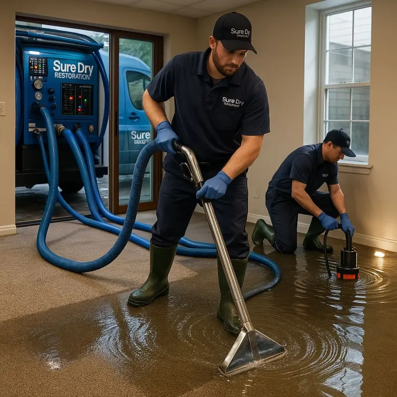 Water Extraction and Removal process in Bridgeville, DE